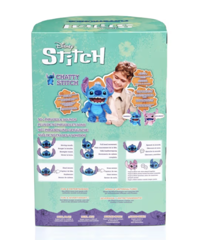 Stitch Disney Lilo & Stitch Puppetronics Chatty Stitch